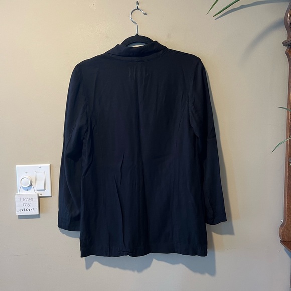 BCBGeneration Black Rayon Blazer - Picture 7 of 12